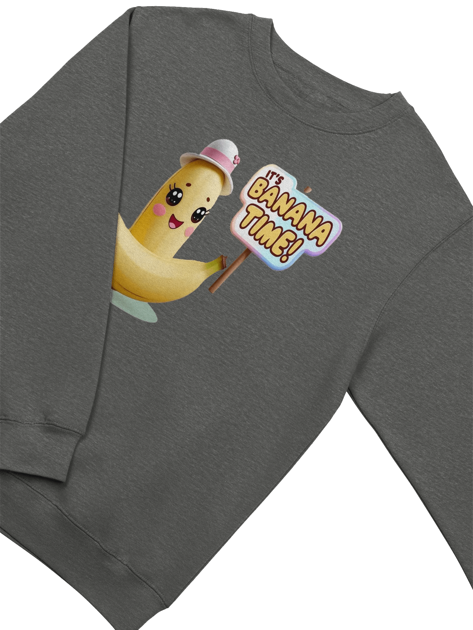 Female Banana Time Sweatshirt product image (18)