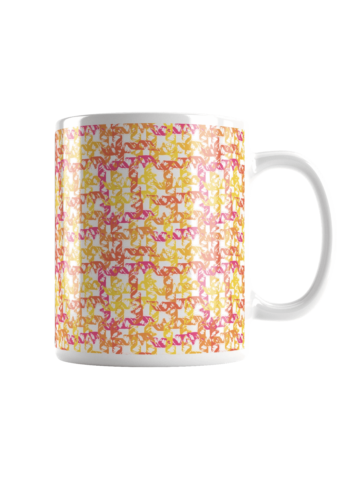 Summer Spirals | White Glossy Mug product image (1)