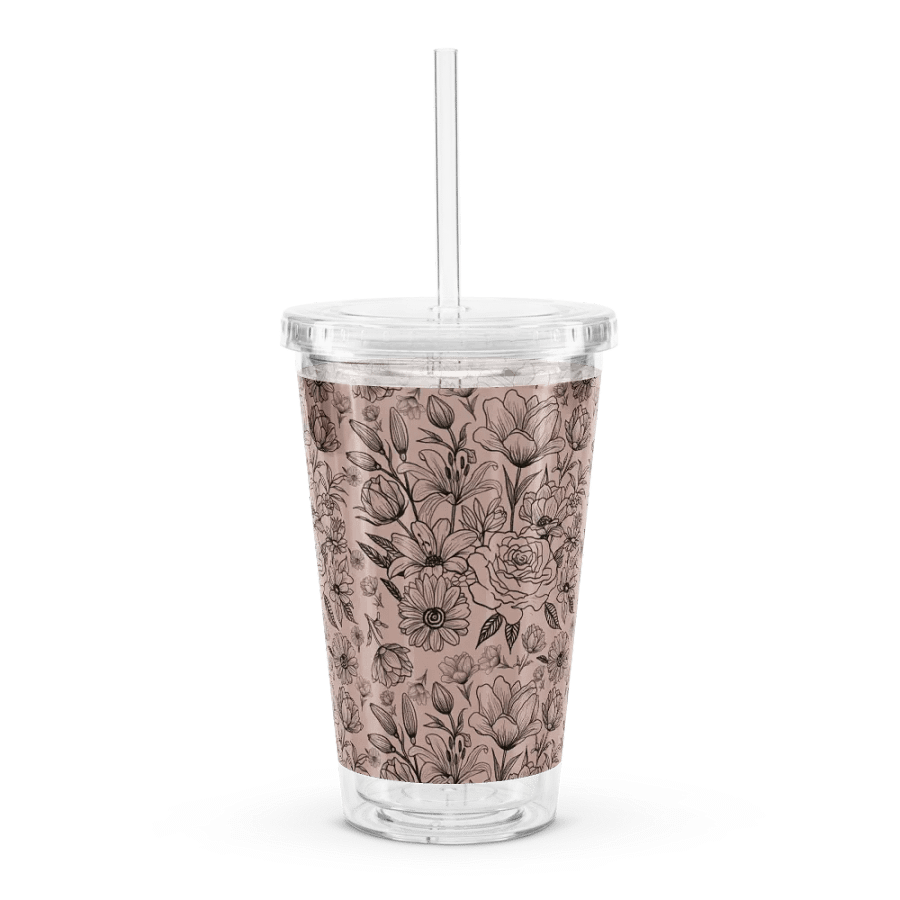 Floral Elegance Double Wall Tumbler product image (4)
