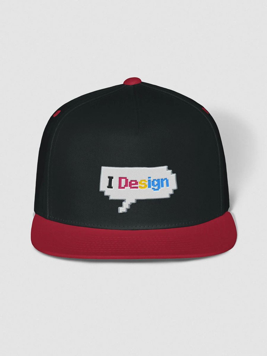 Pixelated Design Snapback Cap product image (3)