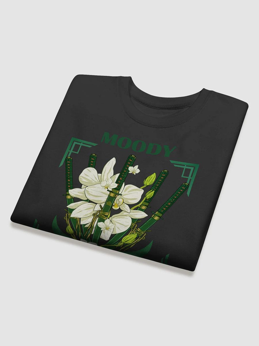 Green Japanese Katana & Orchids Sweatshirt product image (4)