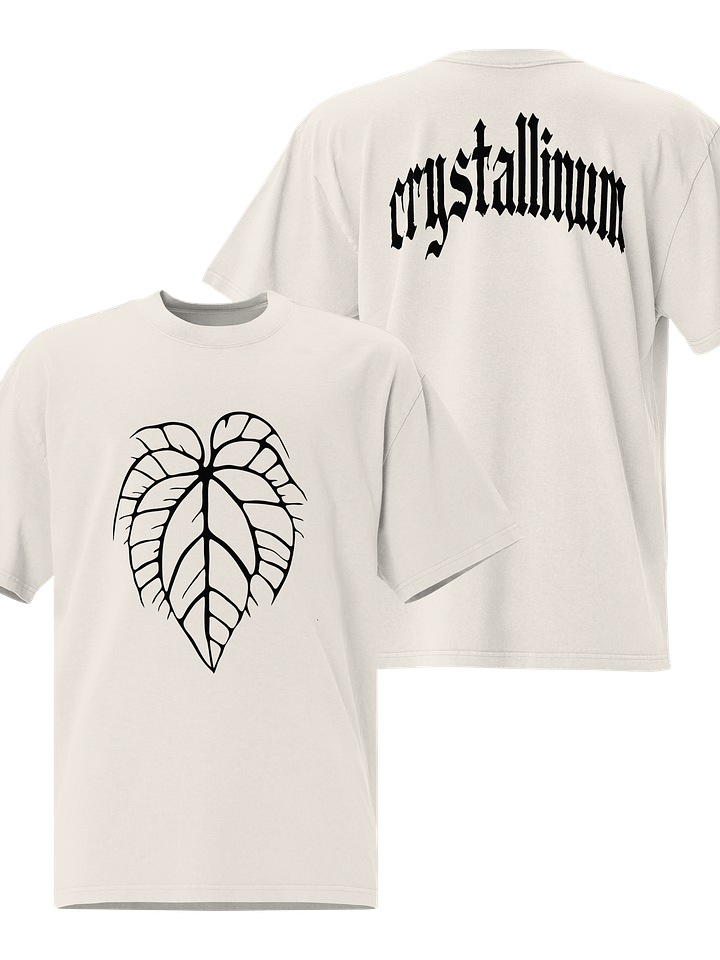 ANTHURIUM CRYSTALLINUM SKELETON - Oversized Faded T-Shirt product image (1)