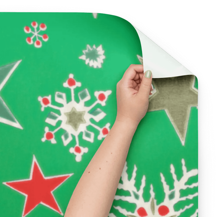 Festive Snowflake Celebration Wrapping Paper Set product image (9)