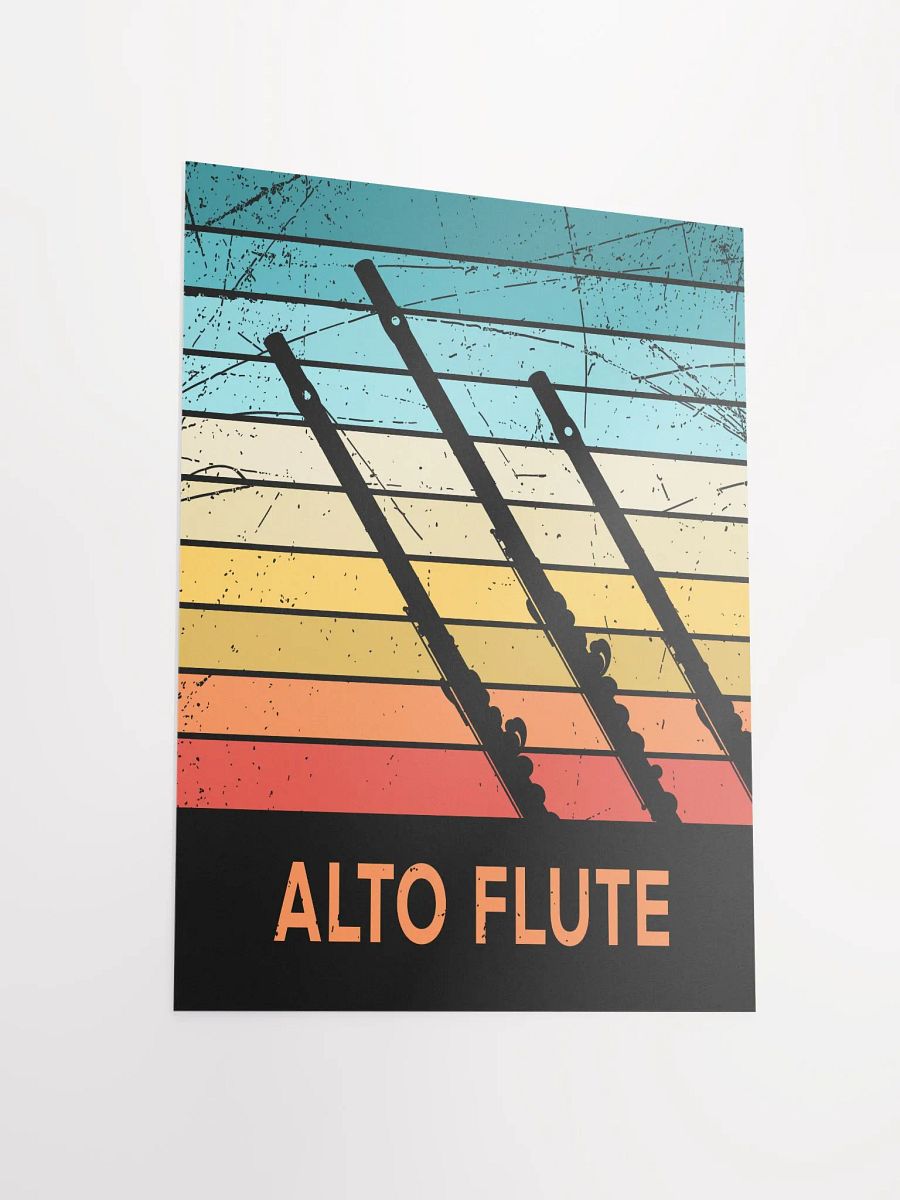 Small Abstract Flute Poster - Alto product image (3)