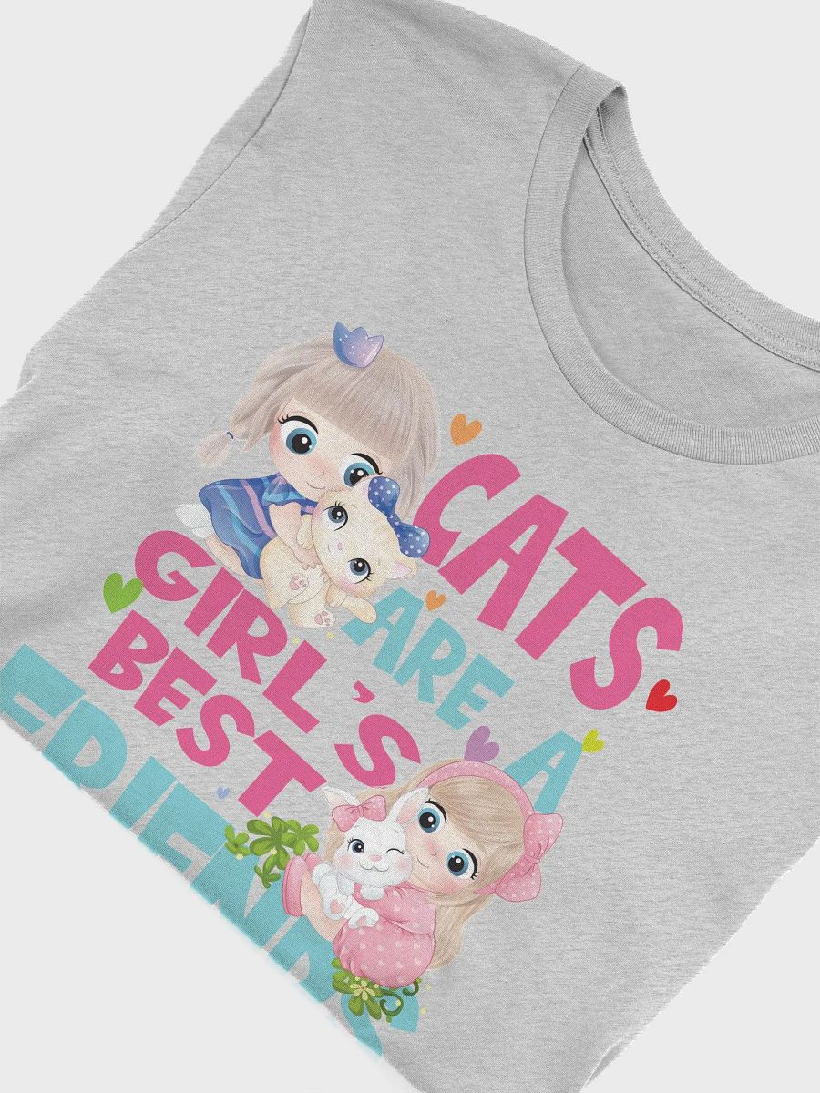 Cats Are A Girls Best Friend - Cat Lover Cat Owner Funny For Any Cat Breed T-Shirt product image (5)