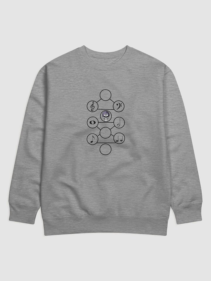 Third Eye Skull Musical Sweatshirt product image (1)