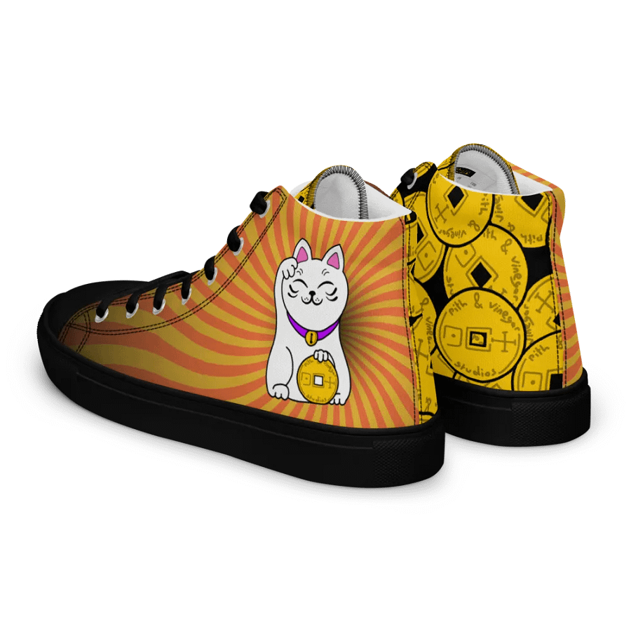 Maneki neko mens high tops product image (6)