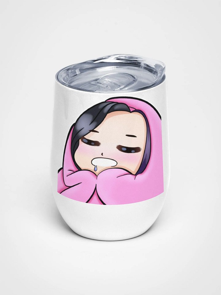 Sleepy wine tumbler product image (1)