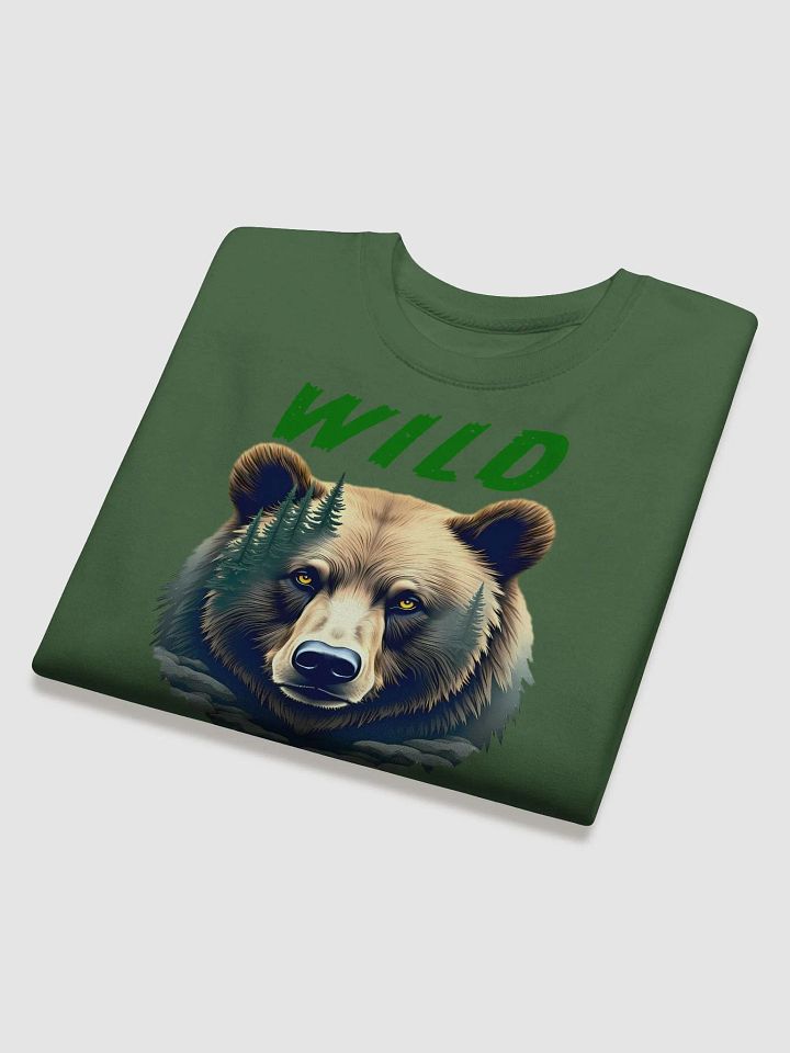 Majestic Bear in Wild Country - Premium Sweatshirt product image (2)