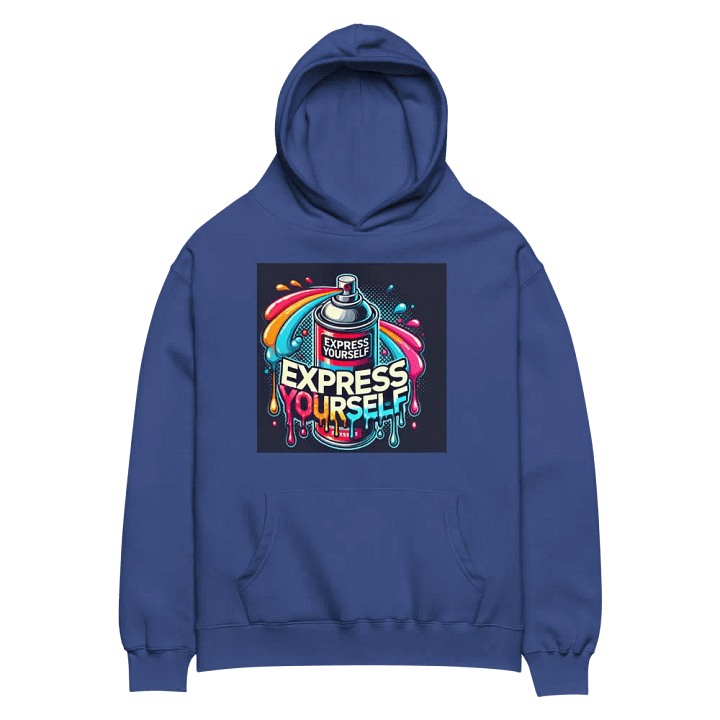 Expressive Splatter Unisex Hoodie product image (2)
