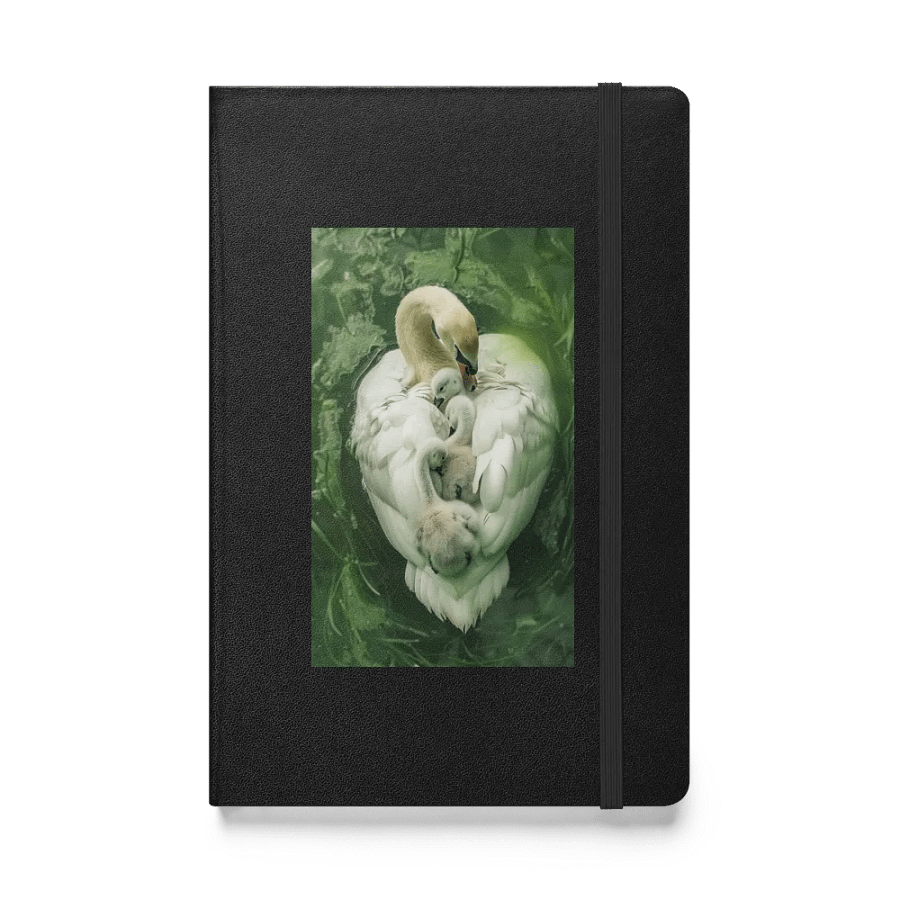 Swan Serenity Hardcover Notebook product image (1)