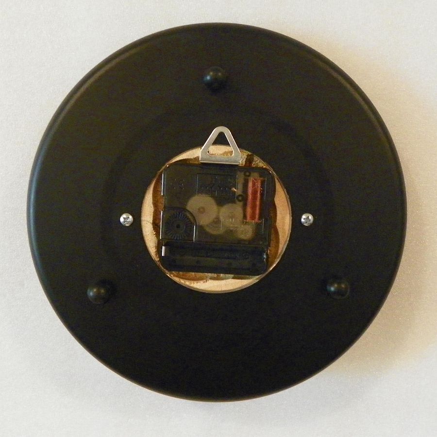 8" Metal / End Cut Wood Clock product image (6)
