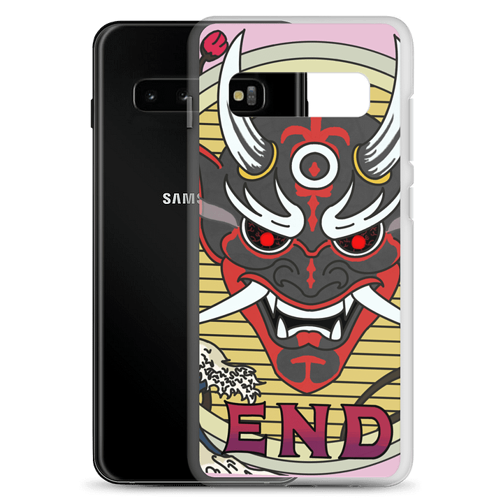 Demon Mask Zen Samsung® Clear Case product image (2)