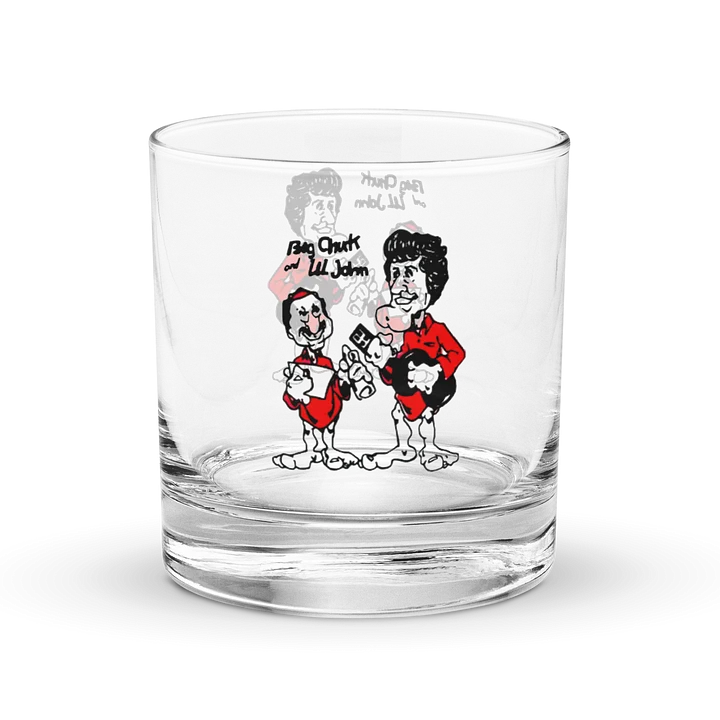 Big Chuck & Lil John Rocks Glass product image (1)