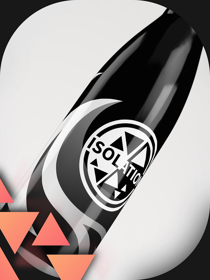 ISOLATION — 2019 LOGO — STAINLESS STEEL BOTTLE — B&W product image (1)