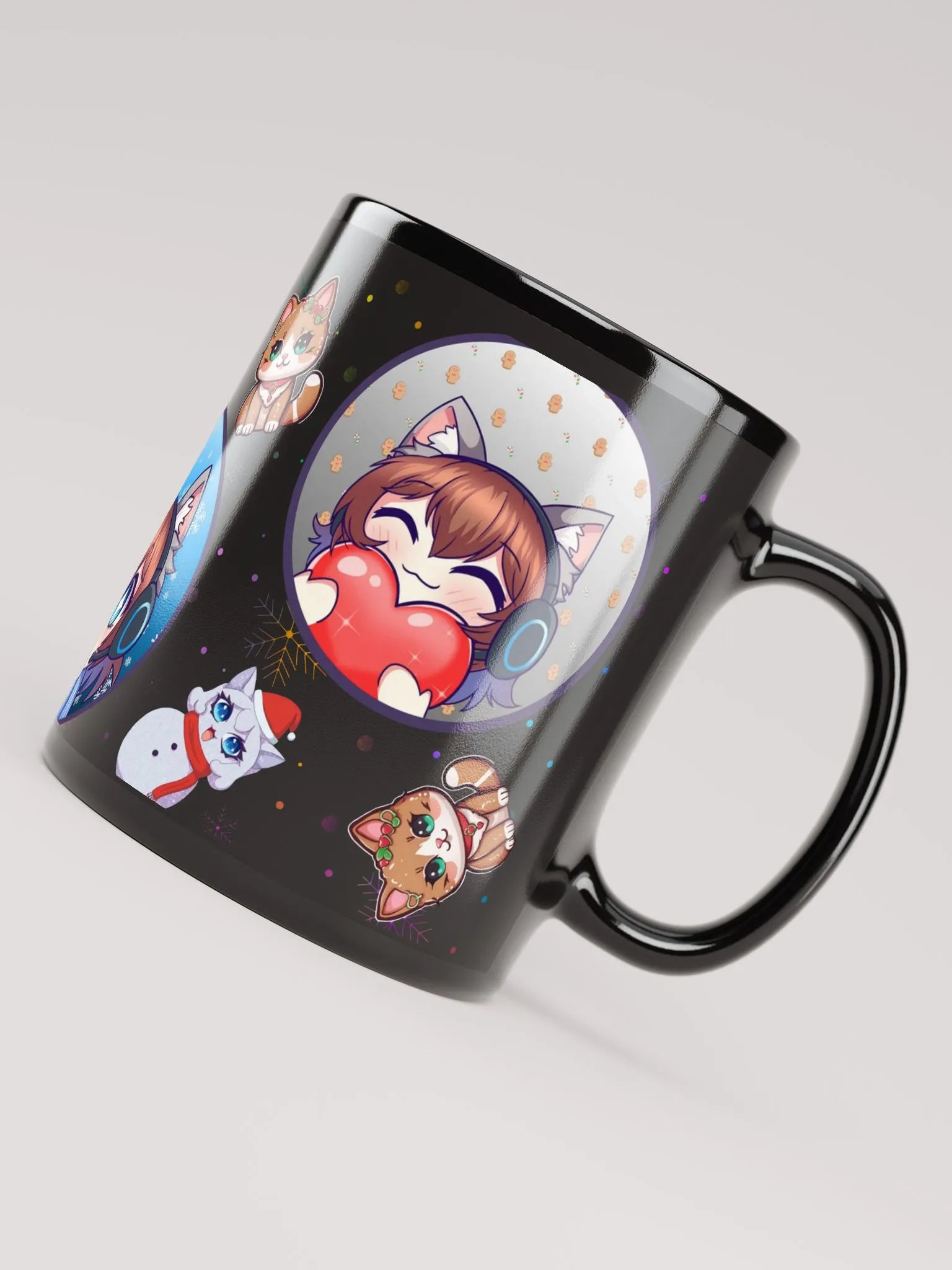 Holiday 11oz Black Mug product image (4)