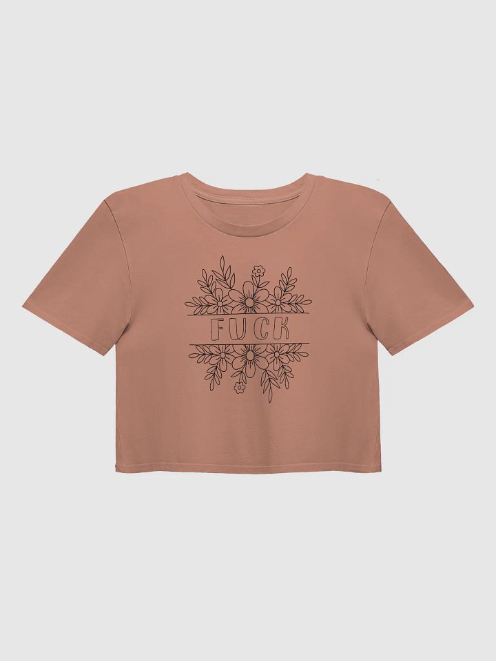 Floral Fuck Crop Top product image (1)