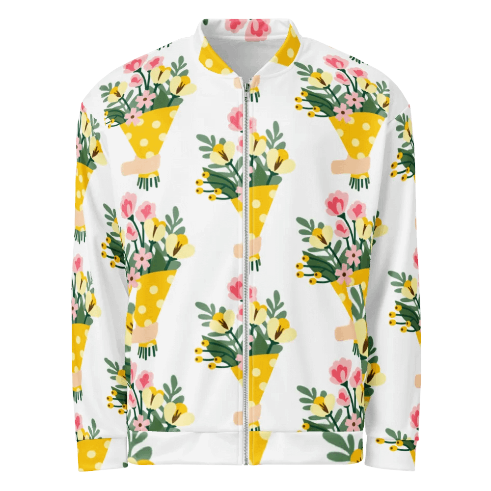 Dotty Floral Delight Bomber Jacket product image (1)