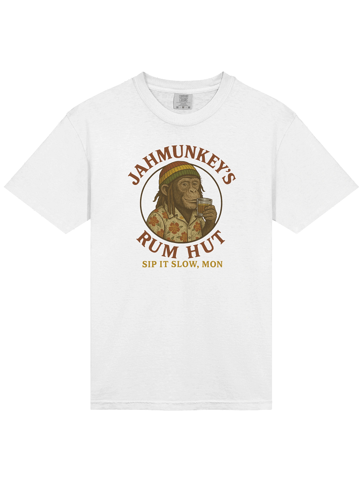 Jahmunkey's Rum Hut Logo T-Shirt product image (1)