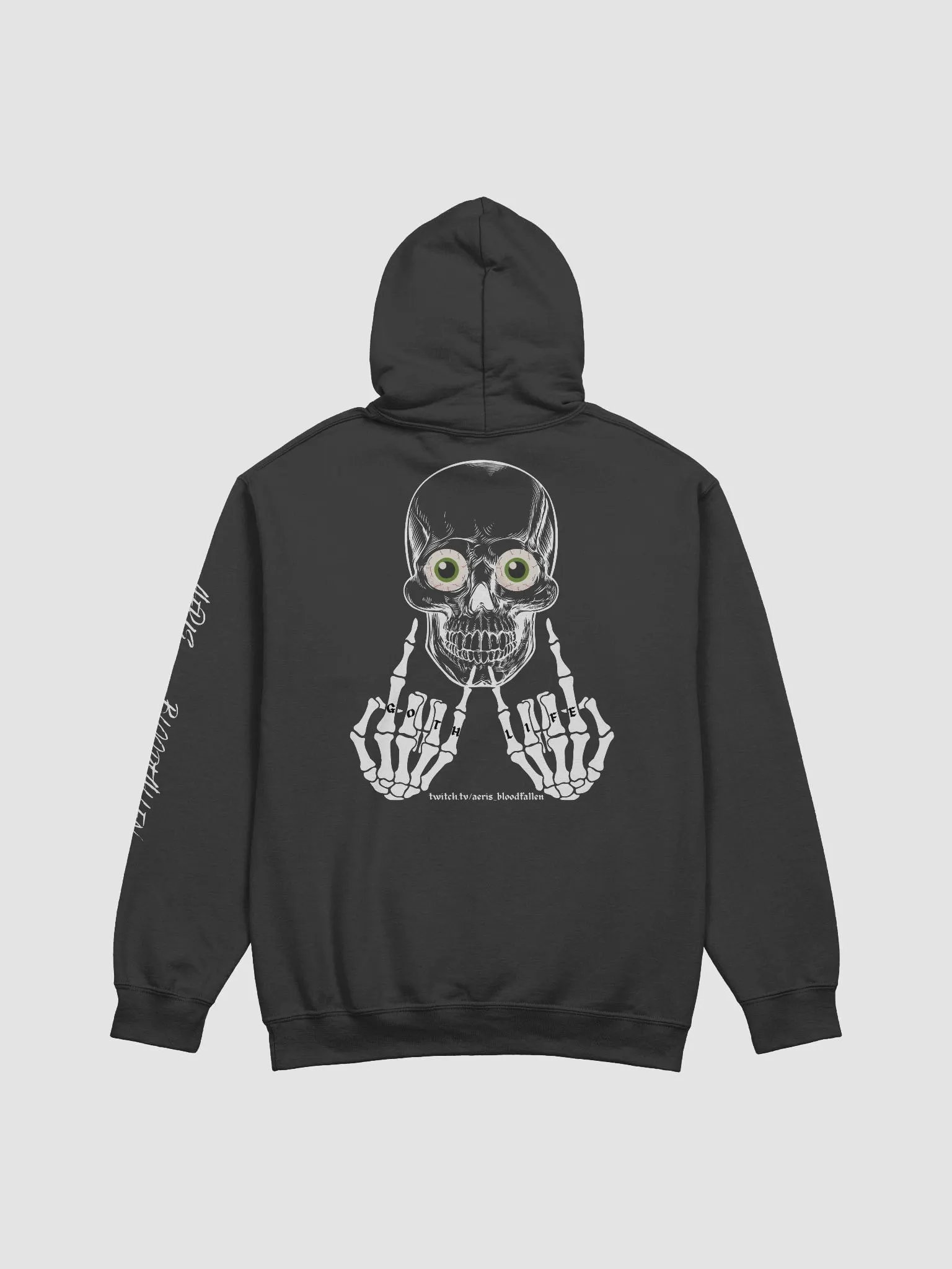 GothLifeJeffEyes_Hoodie product image (1)