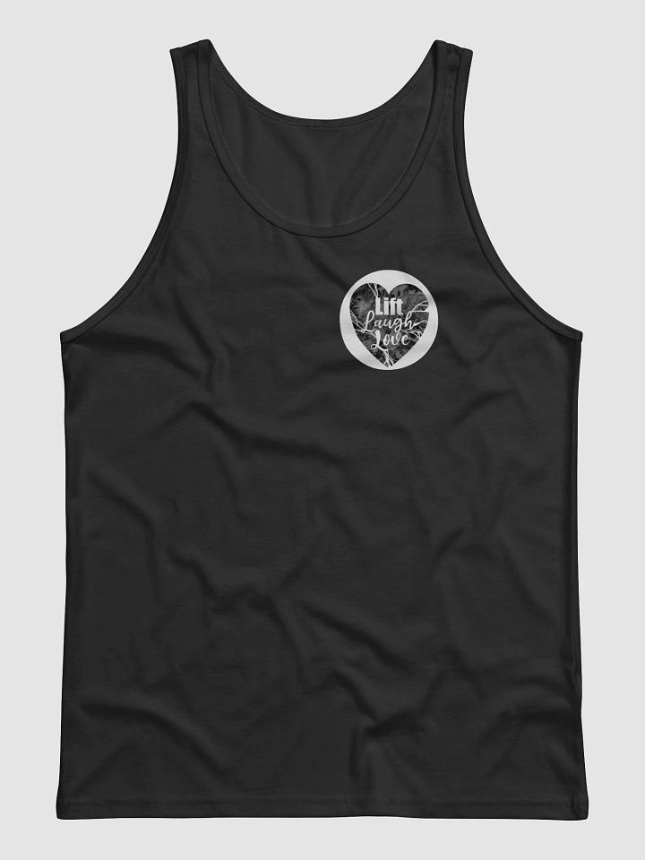 Lift Laugh Love Dark Mode Heartbreak Tank Top product image (2)