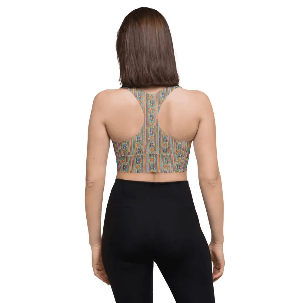 Row Row Row Your Boat longline sports bra product image (4)