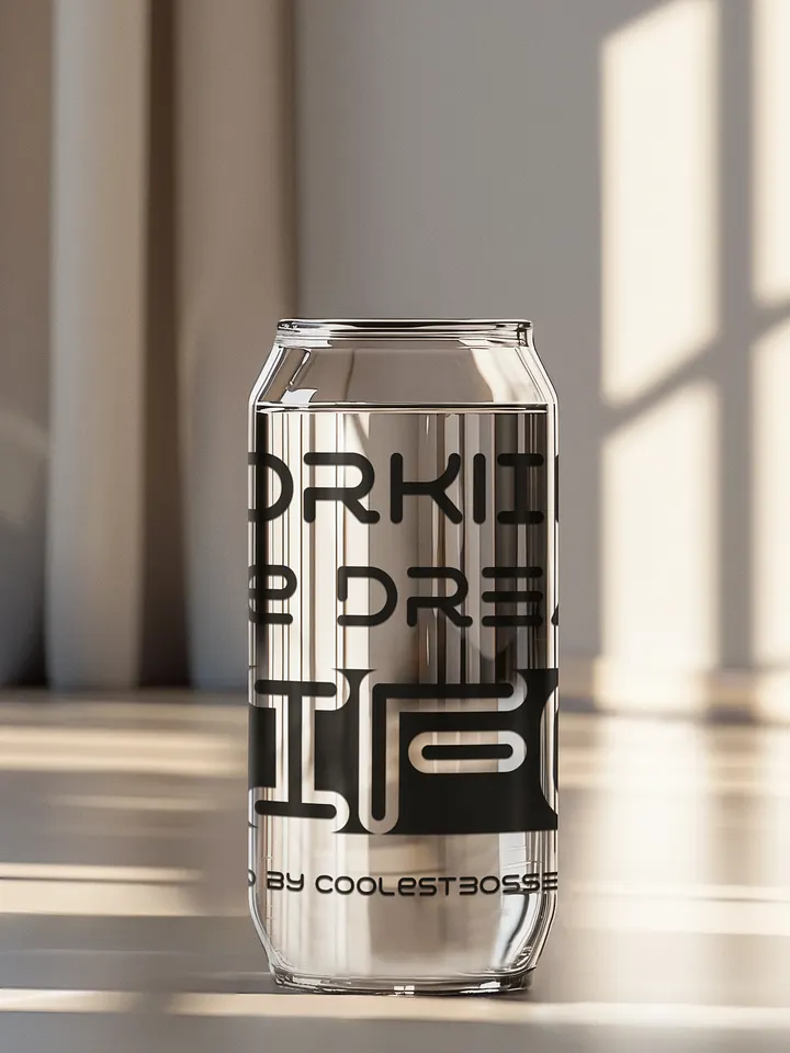 Can-Shaped Glass Tumbler – Coolest Boss Ever | Sleek, Trendy & Leadership-Approved product image (1)