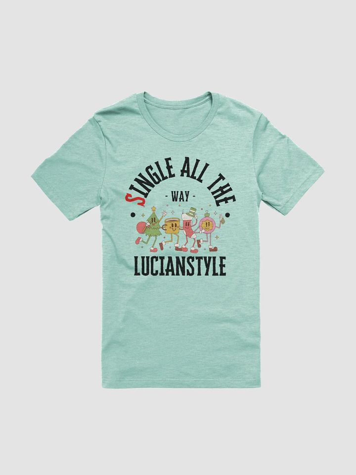 Festive Holiday Cartoon Characters T-Shirt product image (1)
