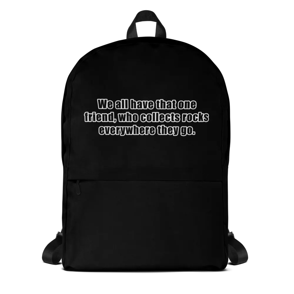 Rock Collector Backpack! product image (1)