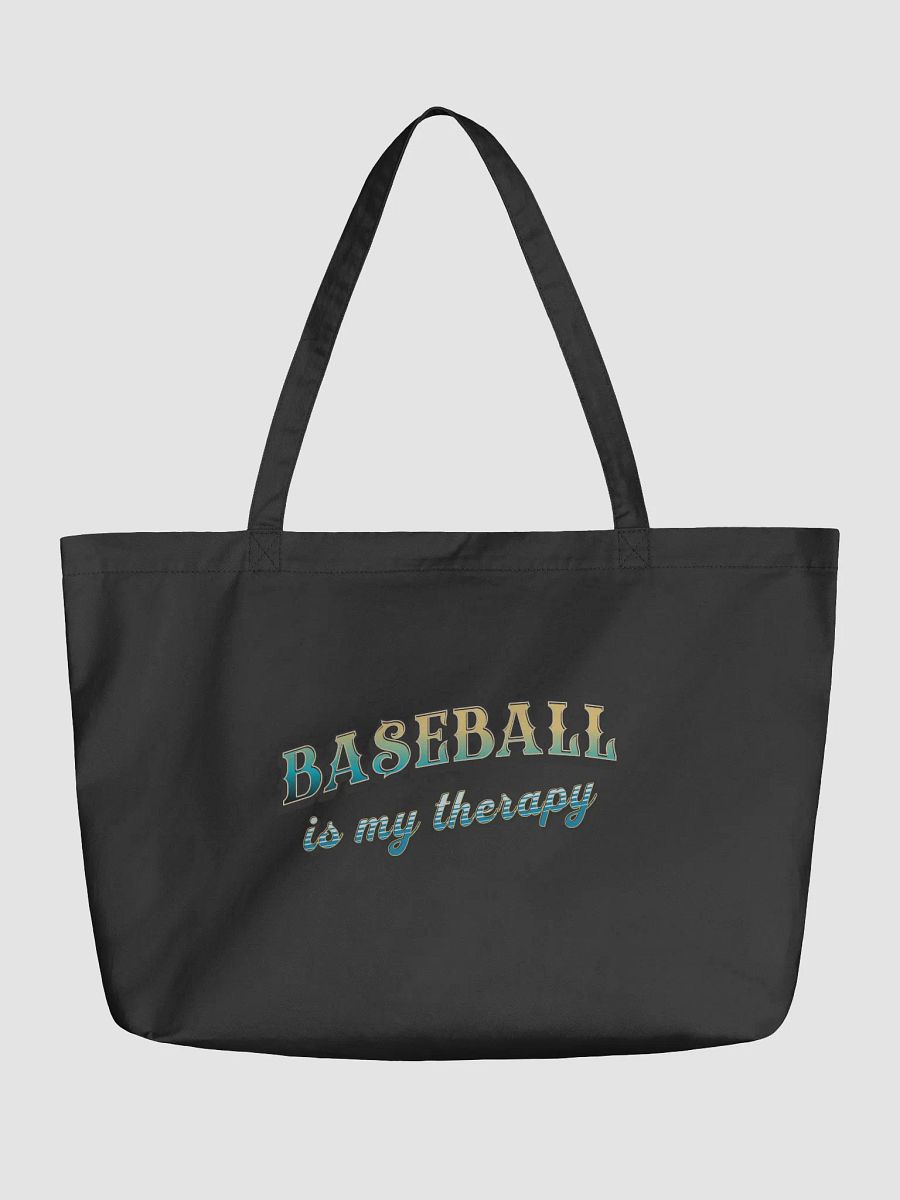 Baseball Is My Therapy Vibes Tote product image (5)