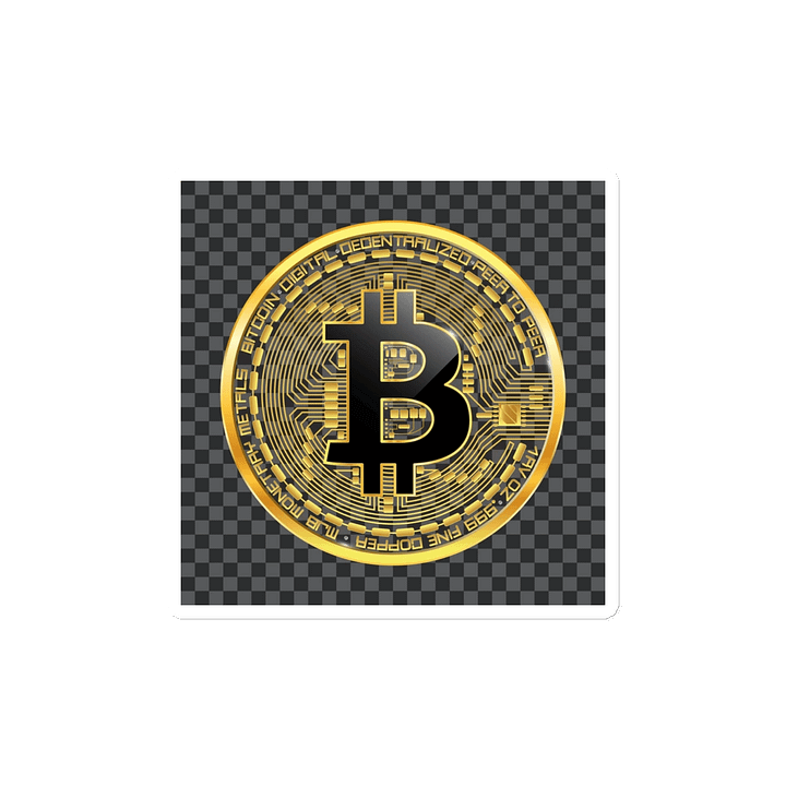 Bitcoin Gold Coin Magnet product image (2)