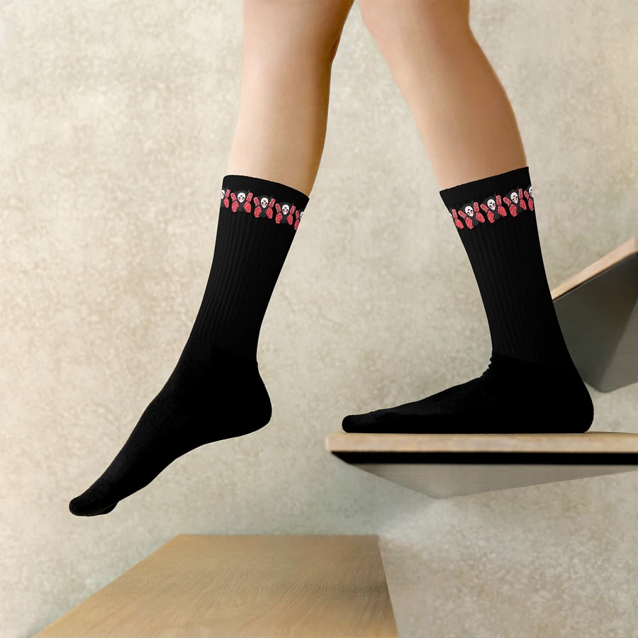 Black Visceral Stripe Socks product image (9)