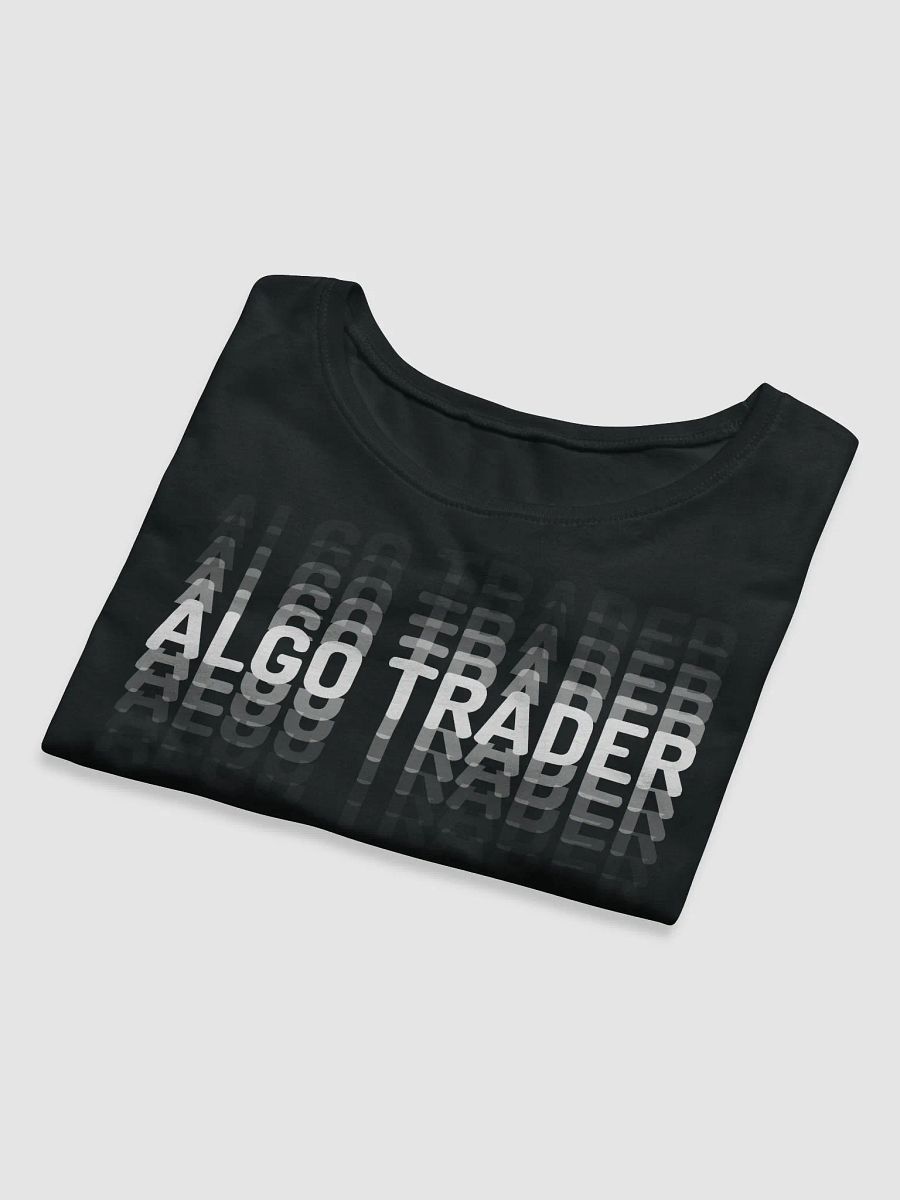 Algo Trader Women Crop T white product image (6)