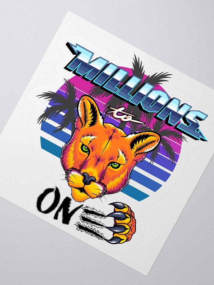 Millions to One Sticker product image (3)