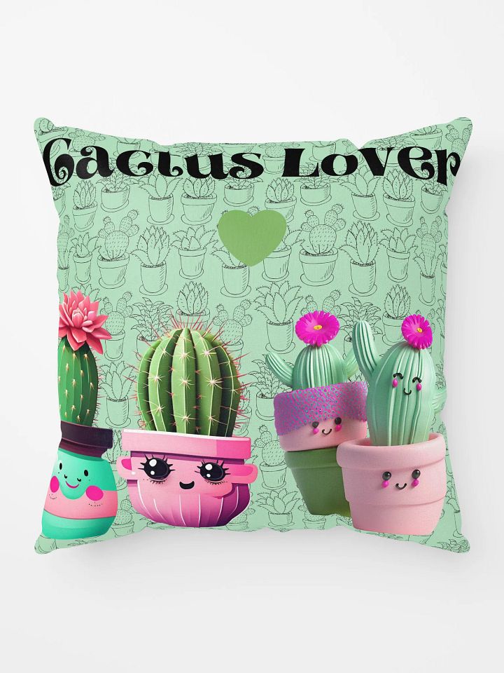 Cheerful Cactus Pillow product image (2)