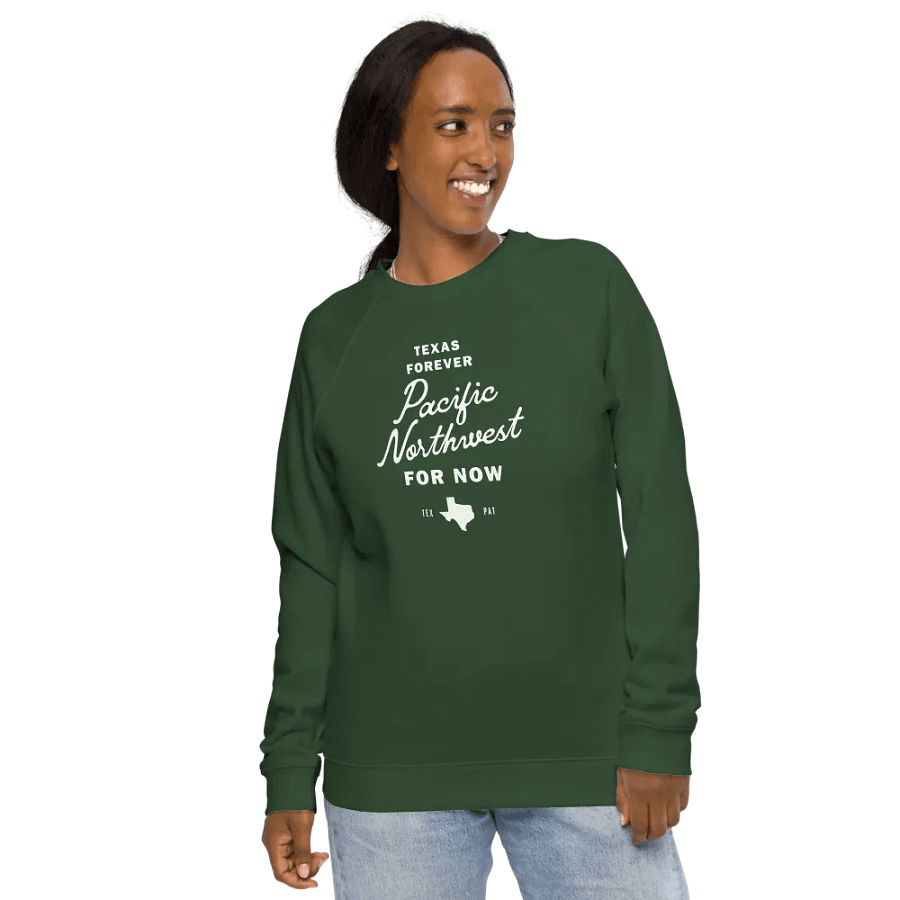 Pacific Northwest Texas Raglan Sweatshirt product image (11)