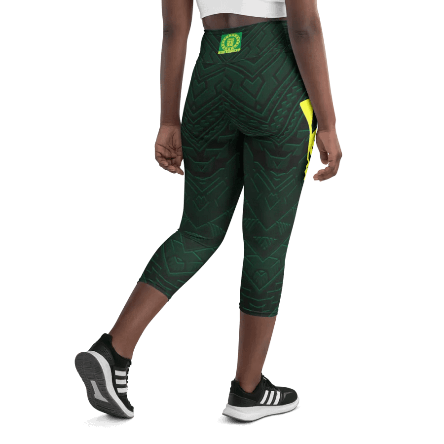 Tatau Korare Tiki Yoga Capri Leggings product image (8)