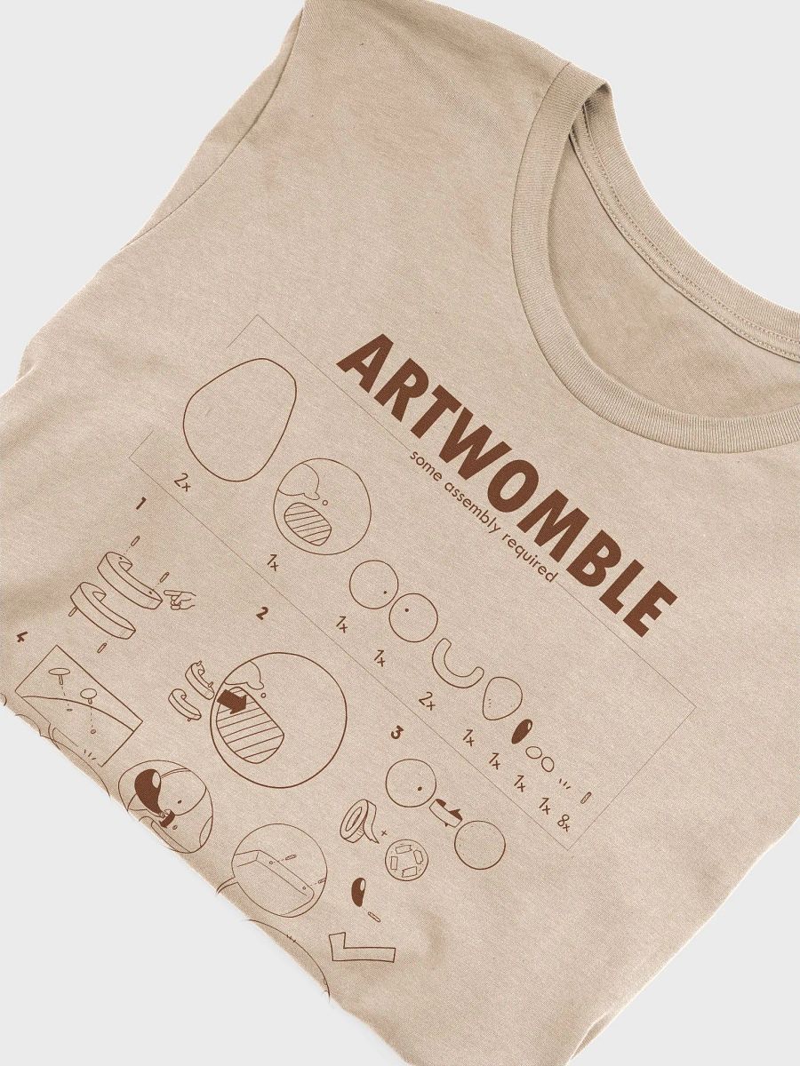 Artwomble SAR T-shirt - Brown Design product image (5)