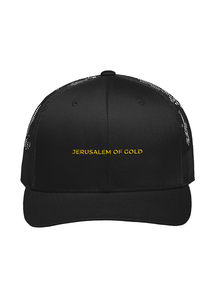 JERUSALEM OF GOLD Trucker Cap — Iconic. Eternal. True. product image (1)