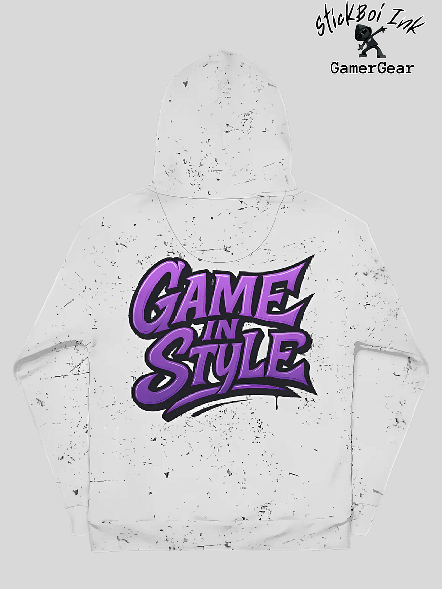 Gamer Hoodie - Game in Style by StickBoi Ink product image (2)