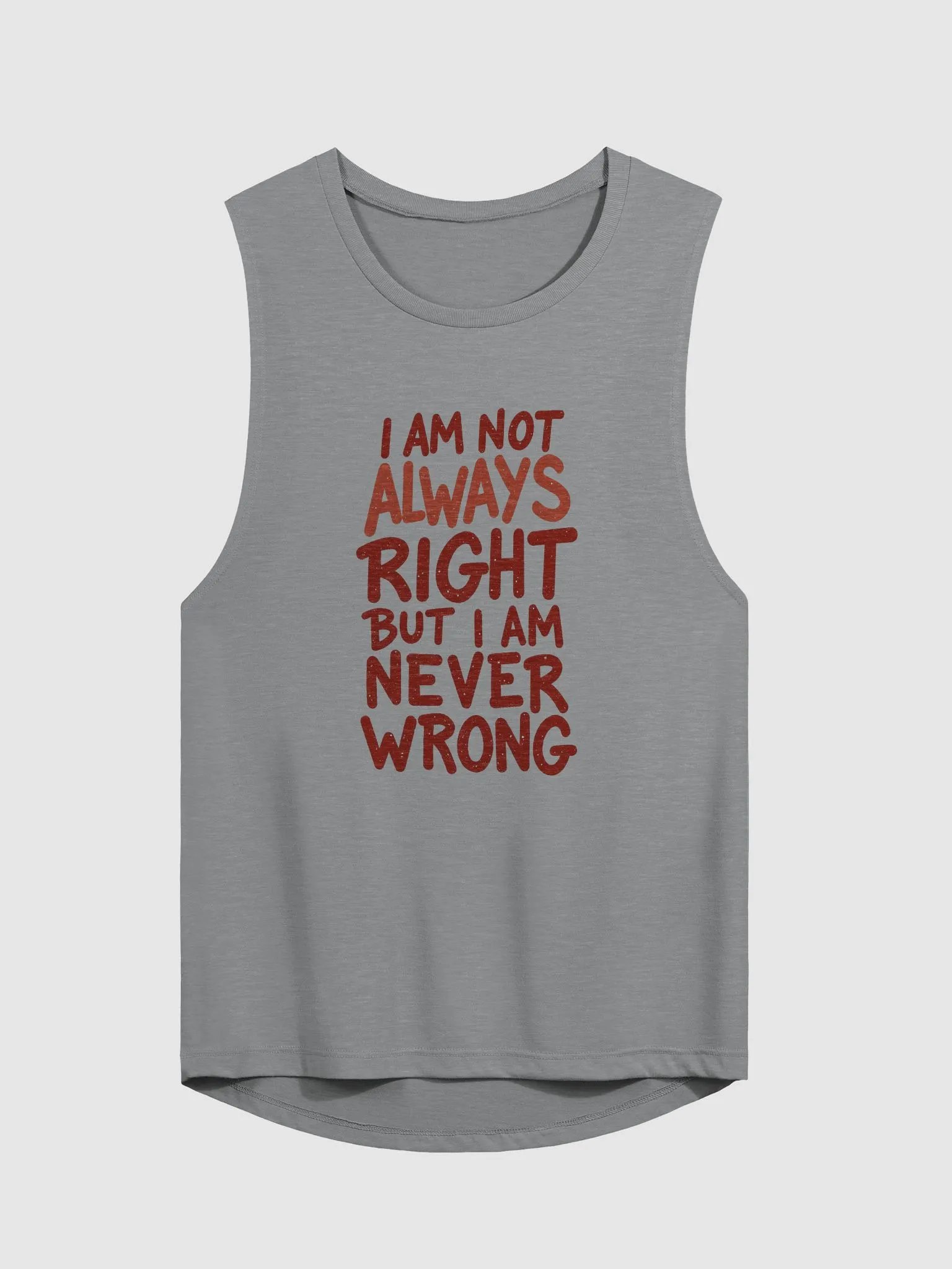 Never Wrong Flowy Muscle Tank product image (4)