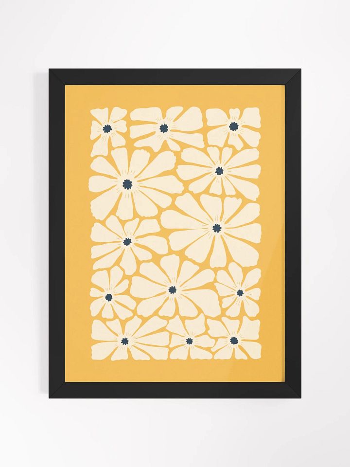 Golden Blooms Abound - Framed Poster product image (1)