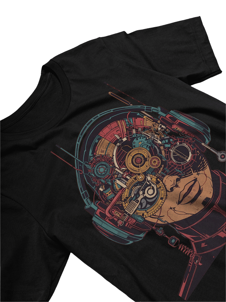 Retro Cyber Dream Lightweight T-Shirt product image (2)