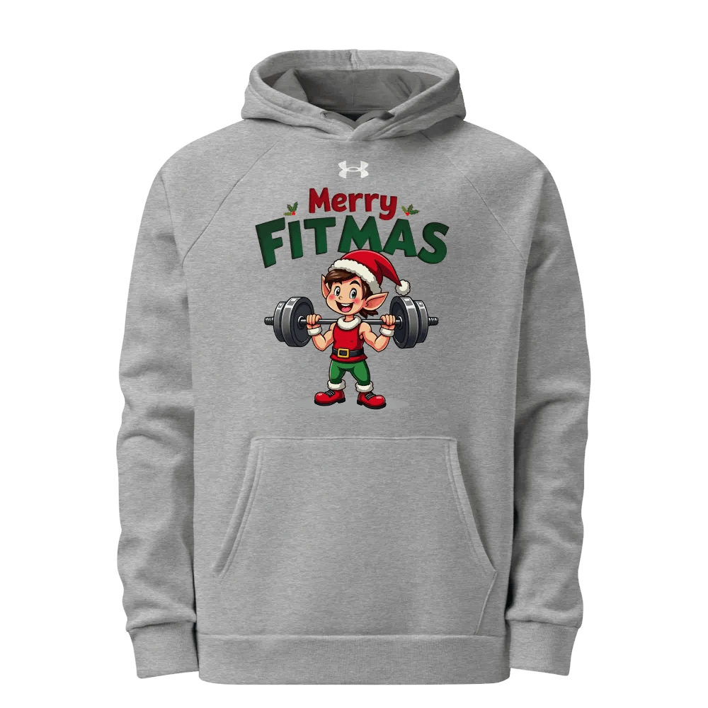 Merry Fitmas Elf Hoodie product image (1)