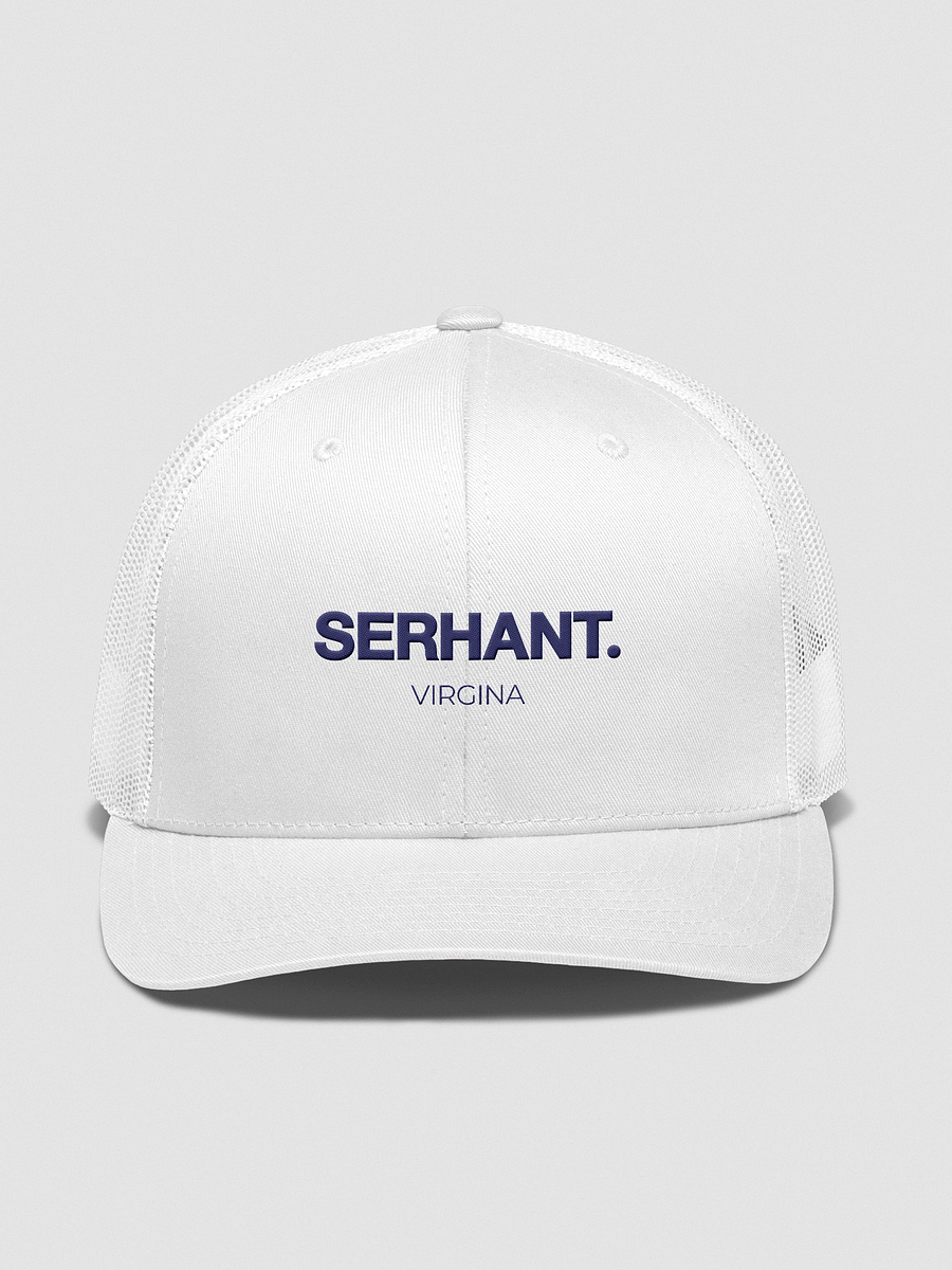 SERHANT. Virginia White Trucker Hat product image (1)