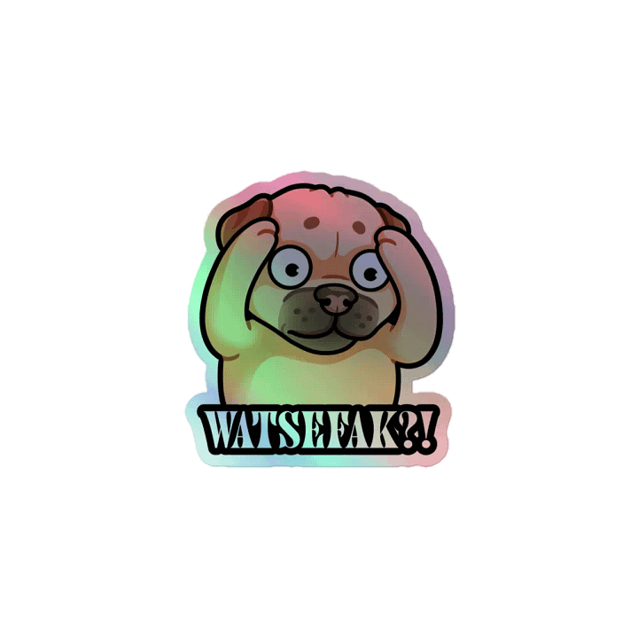 Watsefak - Holo Sticker product image (1)