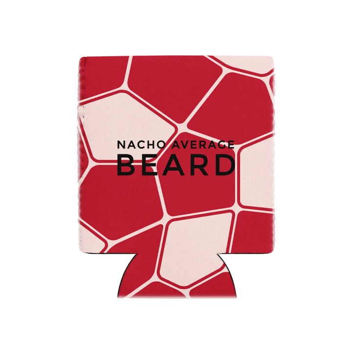 Coozie Can Cooler (Design: Nacho Average Beard) product image (1)