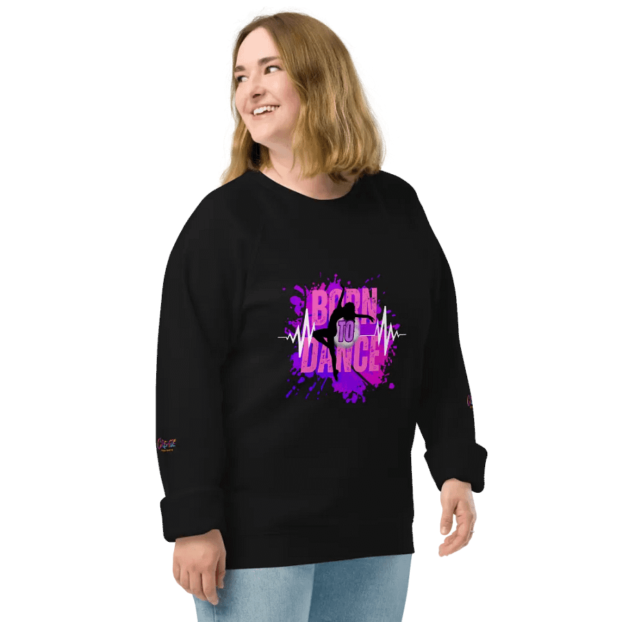 Energize Born to Dance Her Silhouette Organic Sweatshirt product image (7)