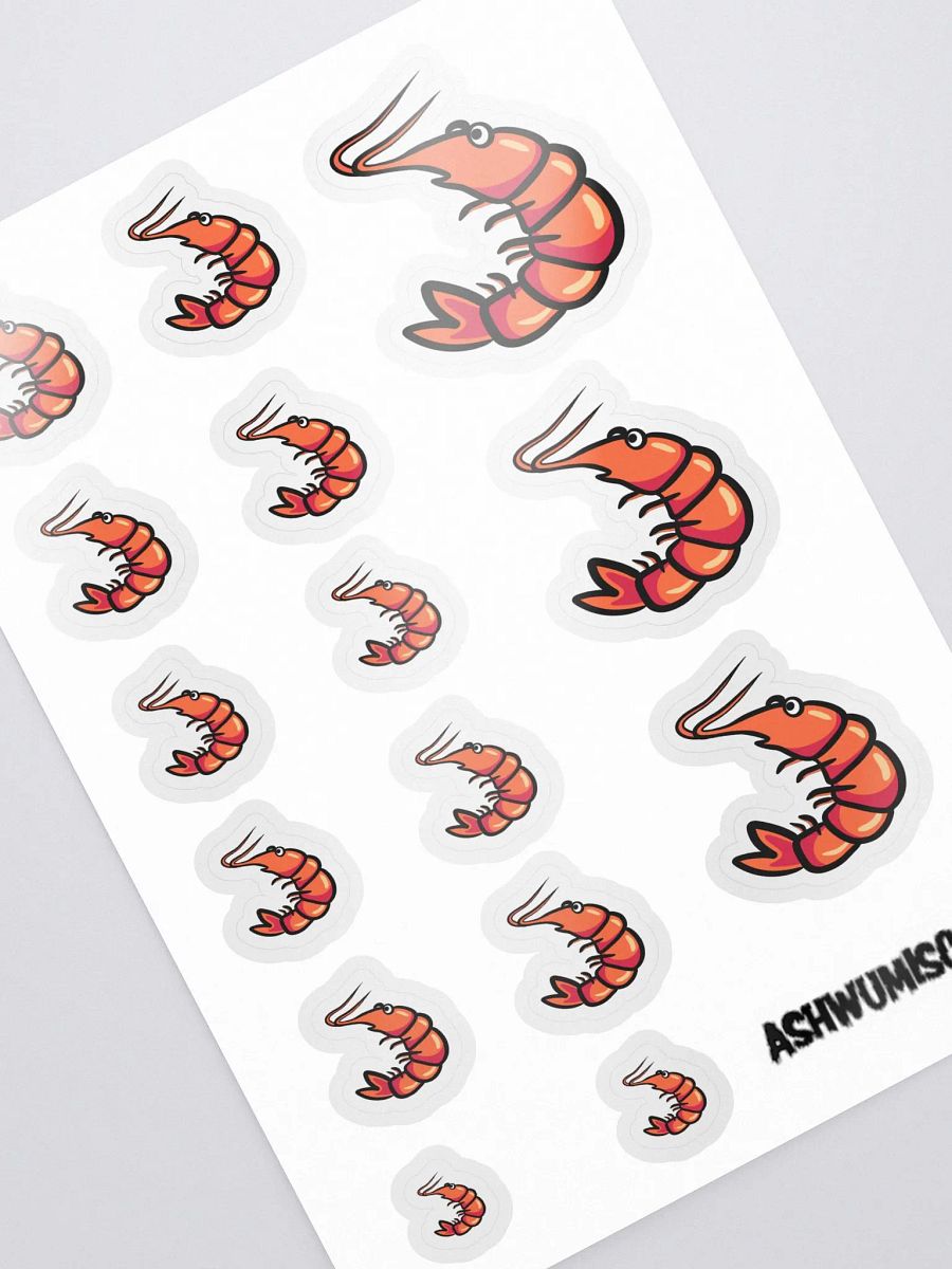 SHRIMP INFESTATION STICKERS product image (2)