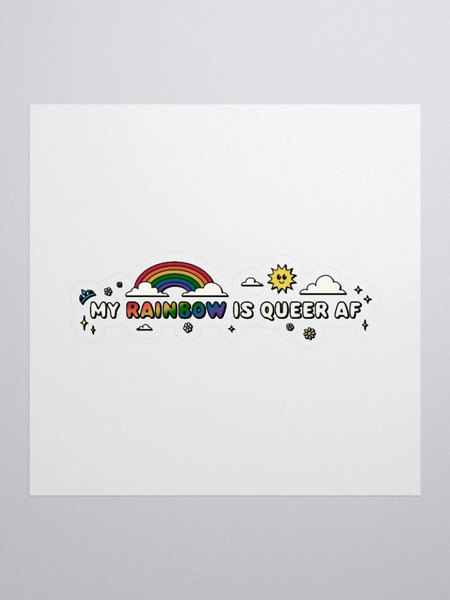 My Rainbow is Queer AF Sticker product image (1)